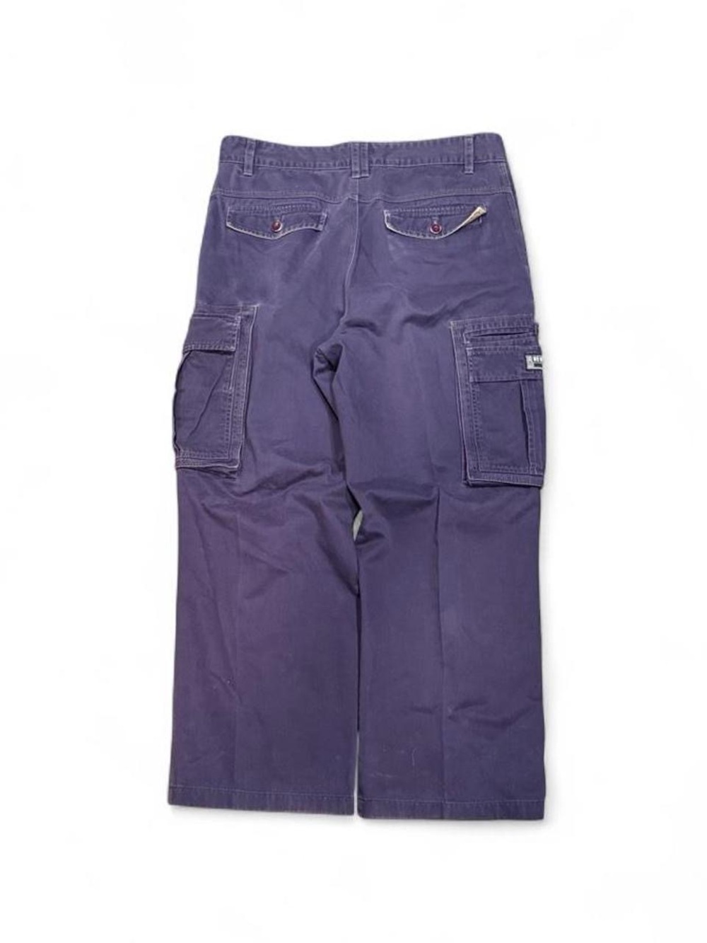 Vintage Nevada Purple Utility Baggy High Rise Pleated Cargo Pants
